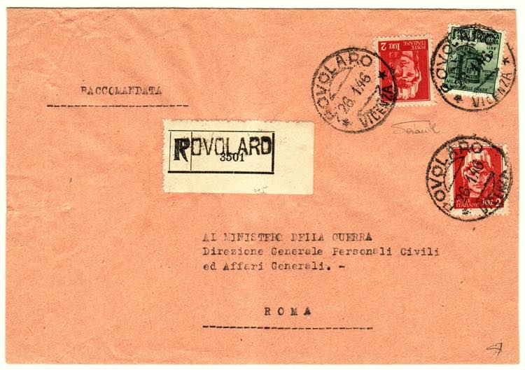 LUOGOTENENZA - Raccomandata da Povolaro ... 