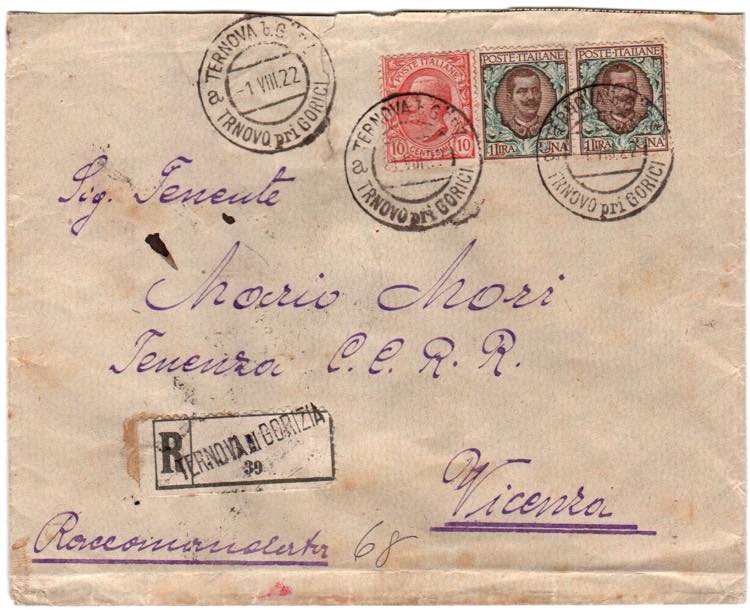 OCC. I GUERRA - TERRE REDENTE - TERNOVA b. ... 