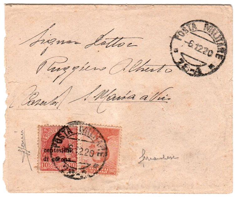 OCC. I GUERRA - TERRE REDENTE - POSTA ... 