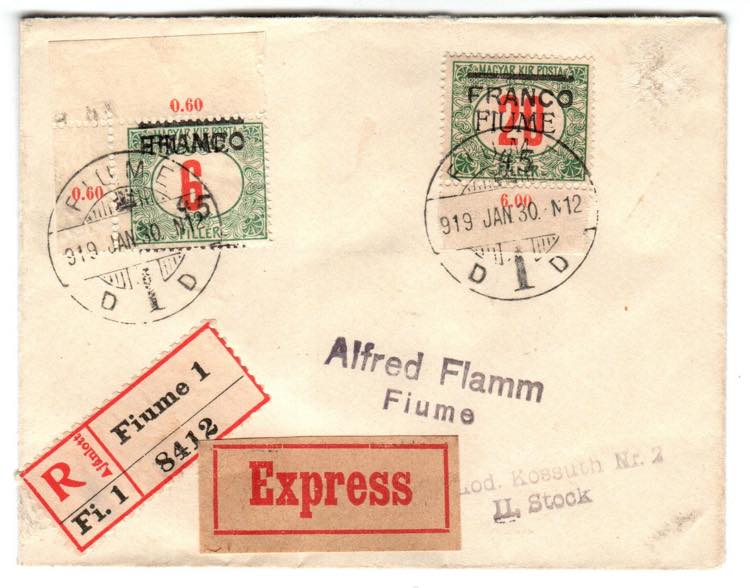 OCC. I GUERRA - TERRE REDENTE - Fiume - ... 