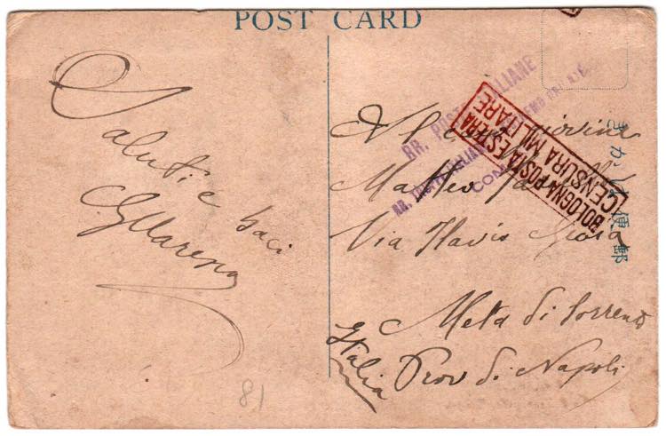 CINA - R.R. Poste Italiane/R.R. Truppe ... 