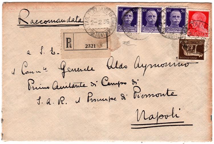 CINA - Racc. dal Battaglione Italiano in ... 