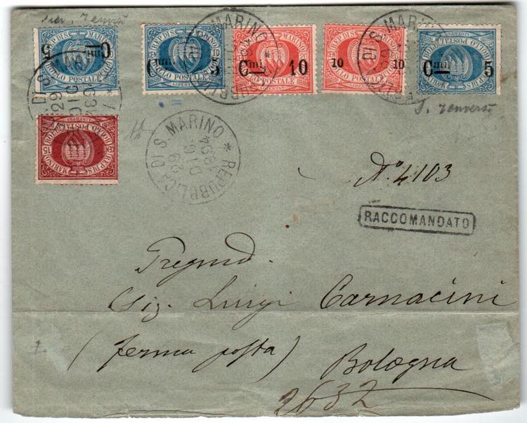 SAN MARINO - Racc. dalla Rep. di S. Marino ... 