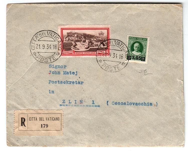 VATICANO - Racc. aerea dalla Città del ... 