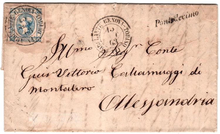 FERROVIARI - Pontedecimo - lineare su lett. ... 