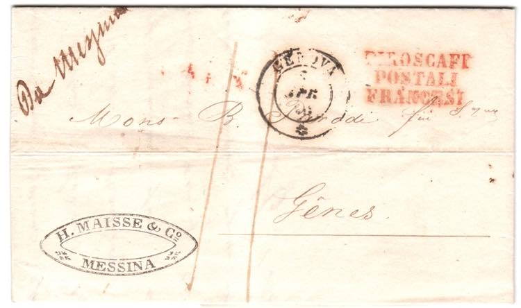 VIE DI MARE - Da Messina manoscritto su ... 