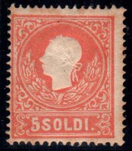 LOMBARDO VENETO - Effigie 5 s. II tipo (30) ... 