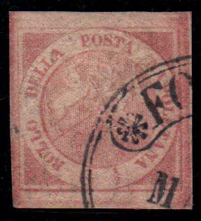 REGNO DI NAPOLI - 1/2 gr. (2c) margini ampi, ... 