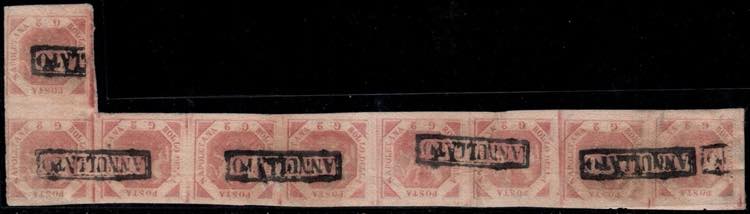 REGNO DI NAPOLI - 2 gr. rosa chiaro II tav. ... 