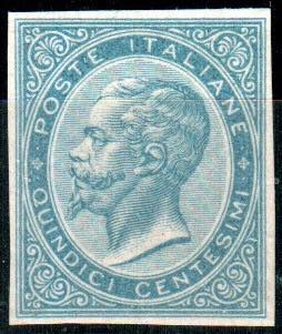 VITTORIO EMANUELE II - Vittorio Em. II 15 c. ... 