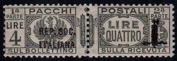 SERVIZI VARI - Pacchi postali R.S.I. 4 l. ... 