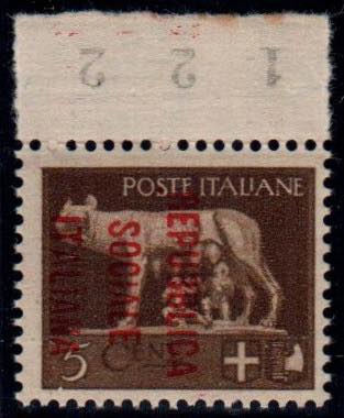 SAGGI E PROVE - Saggio R.S.I. 5 c. in rosso ... 