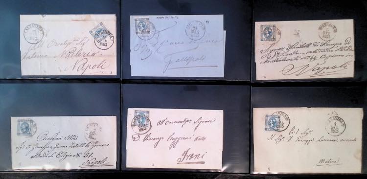 LOTTI E COLLEZIONI - Napoli - 20 lettere ... 