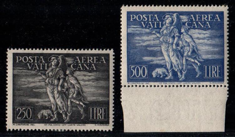 VATICANO - PA Tobia 2 val. cpl. (A.16/17).