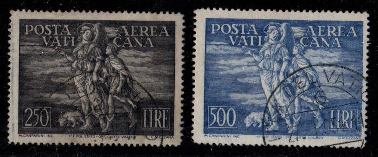 VATICANO - PA Tobia 2 val. cpl. (A.16/17).