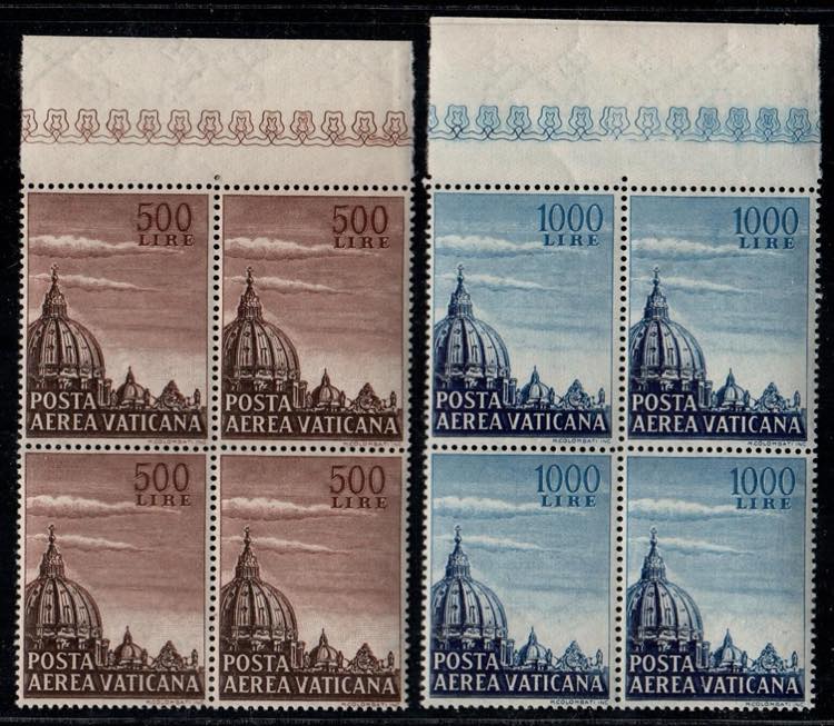 VATICANO - PA Cupolone I serie 2 val. cpl. ... 