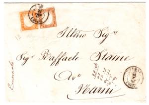 MISTE SARDEGNA-REGNO - Da Terni / Umbria 21 ... 