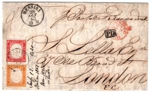 MISTE SARDEGNA-REGNO - Da Messina 28 SET 63 ... 