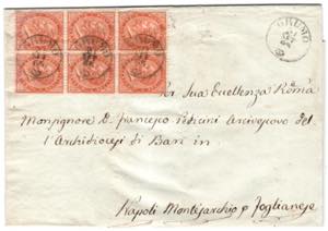 MISTE SARDEGNA-REGNO - Da Grumo 21 SET 65 a ... 