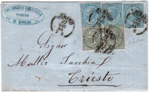 MISTE SARDEGNA-REGNO - Da Torino 27 LUG 64 a ... 