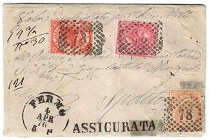 MISTE SARDEGNA-REGNO - Busta di piccolo ... 