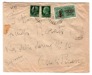 TERAMO - Espresso da Villa Passo 23.5.44 ad ... 