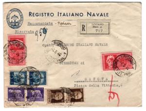 LUOGOTENENZA - Raccomandata espresso da ... 