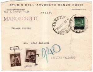 LUOGOTENENZA - Manoscritti da Arezzo ... 