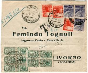 USI DI TIPI PRECEDENTI - Da Cagliari 7.8.47 ... 