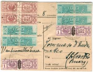 USI DI TIPI PRECEDENTI - Avviso arrivo pacco ... 