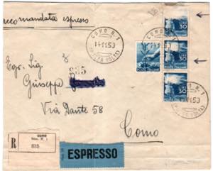 POSTA ORDINARIA - Democratica 30 l. stampa ... 