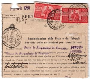 POSTA ORDINARIA - Democratica 100 l., 2 es. ... 