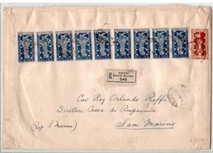 POSTA ORDINARIA - Biennale 50 l., 9 es. + 5 ... 