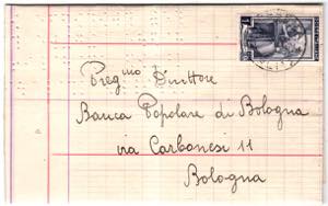 POSTA ORDINARIA - Lavoro 1 l. (635) isolato ... 