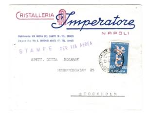 POSTA ORDINARIA - Europa 60 l. (839) isolato ... 