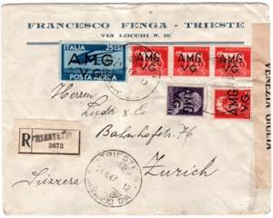 TRIESTE AMG-VG - Racc. da Trieste 24.6.47 a ... 
