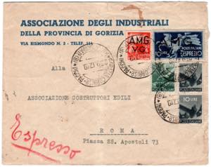 TRIESTE AMG-VG - Espresso da Gorizia 23.9.47 ... 