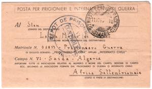 TRIESTE AMG-VG - Modulo Posta per ... 