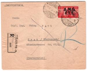 TRIESTE AMG-FTT - Racc. da Trieste 17.8.48 a ... 