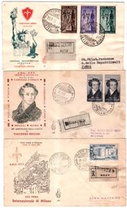 TRIESTE AMG-FTT - Trieste AMG-FTT - 9 FDC ... 