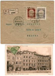 FIUME - Fiume - 10 lettere e cartoline + 1 ... 