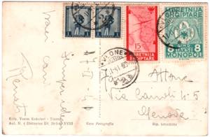 OCC. II GUERRA - Albania - cartolina da ... 