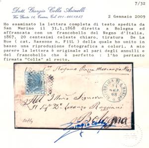 SAN MARINO - Dalla Rep. di S. ... 