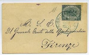 SAN MARINO - Biglietto augurale (stampina al ... 