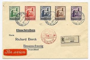 SAN MARINO - Palazzetti 5 val. cpl. ... 