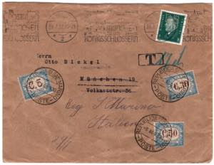 SAN MARINO - Da Monaco 28.7.30 a San Marino ... 