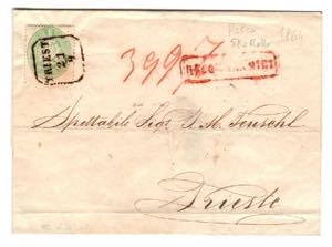 AUSTRIA - Recommandirt - cartella rossa su ... 