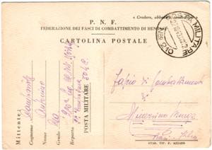 FRANCHIGIE MILITARI - F 33C, fascio do ... 