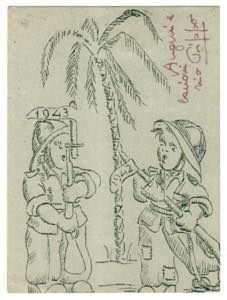 FRANCHIGIE MILITARI - EP 35/1, cartiglio ... 