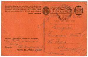 FRANCHIGIE MILITARI - F 43Af, Coloniale - ... 